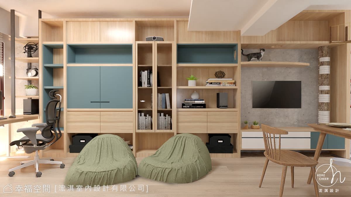 HC Design｜CAT｜北歐風｜35坪