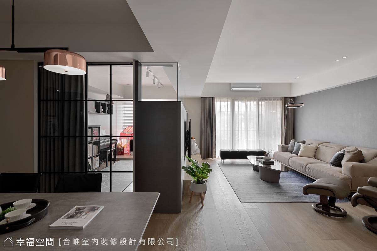 重整不良格局 砌築有溫度的陽光親子宅│混搭風│42坪