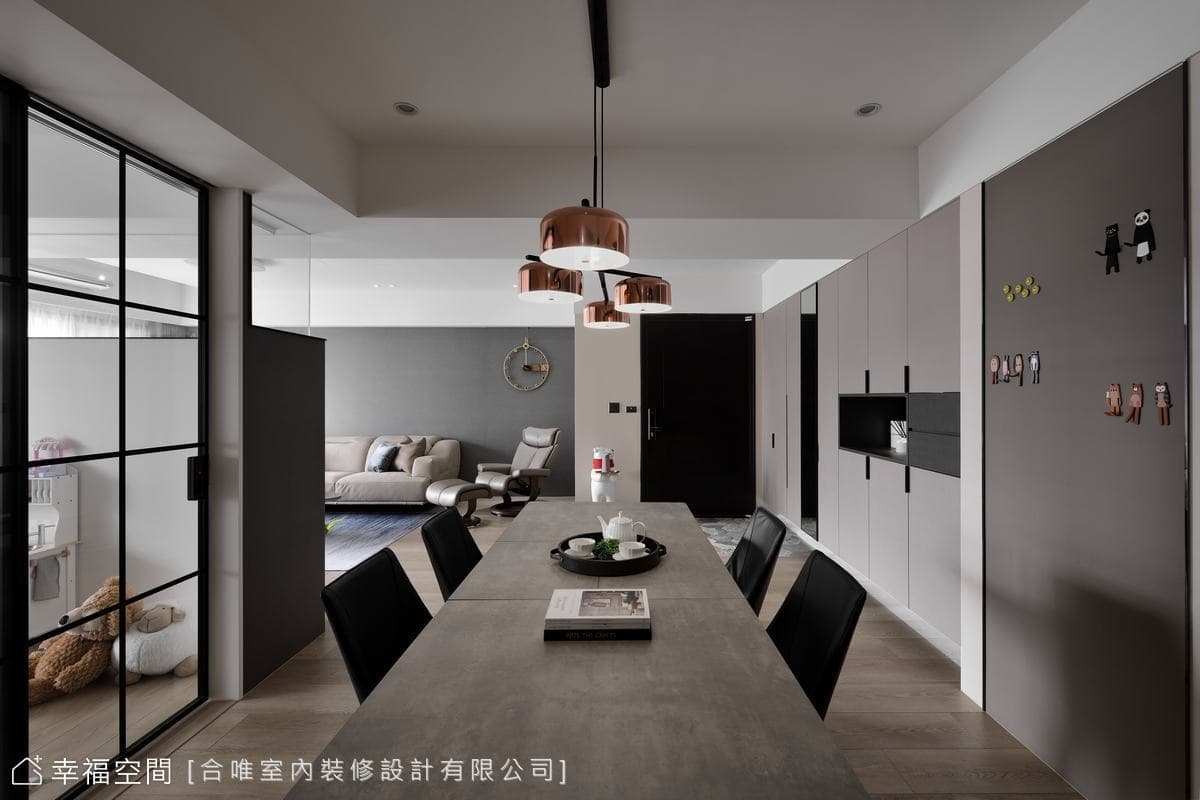 重整不良格局 砌築有溫度的陽光親子宅│混搭風│42坪
