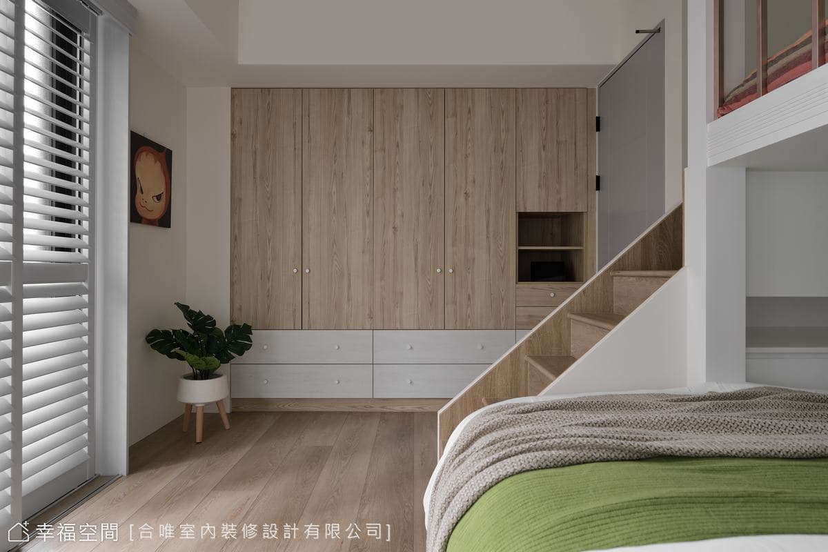 重整不良格局 砌築有溫度的陽光親子宅│混搭風│42坪