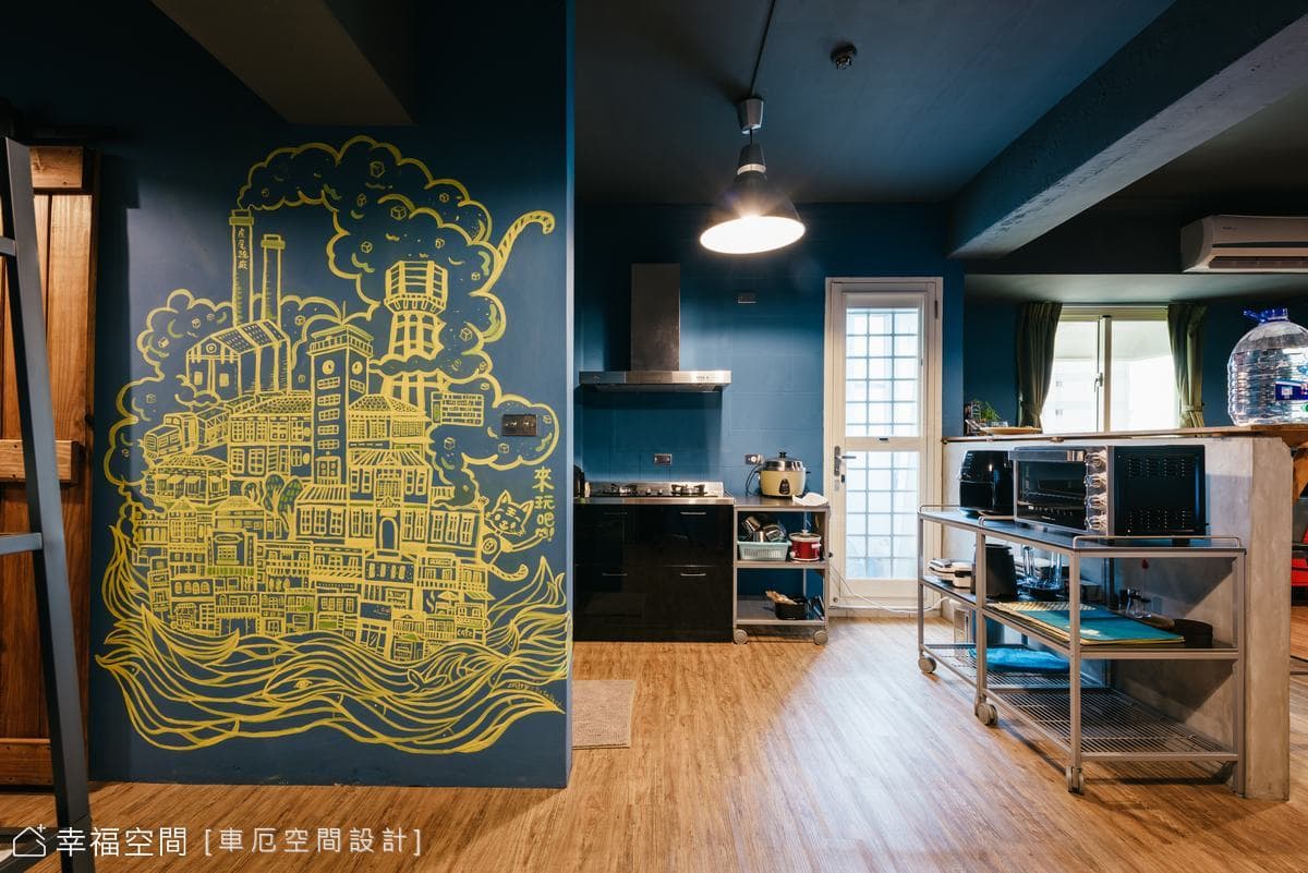 農．城穿梭｜LOFT風｜40坪
