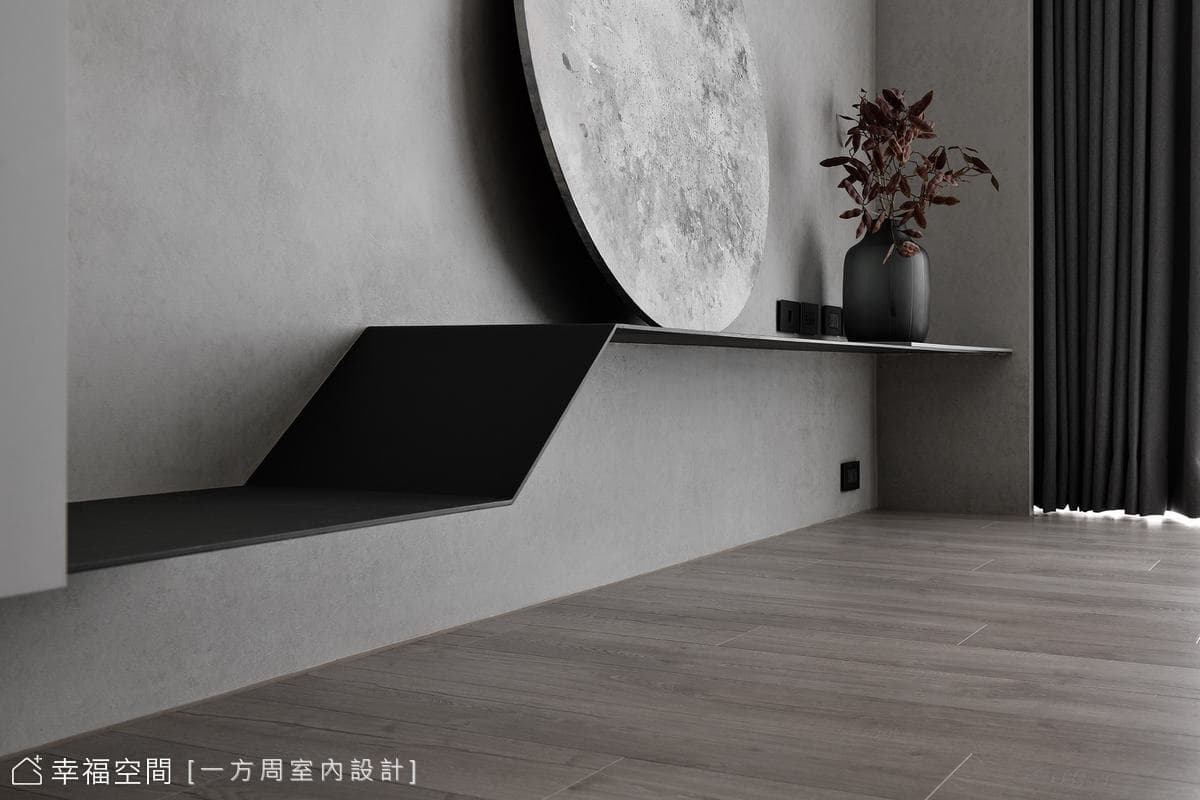 黑灰白譜奏高雅旋律｜現代風｜24坪