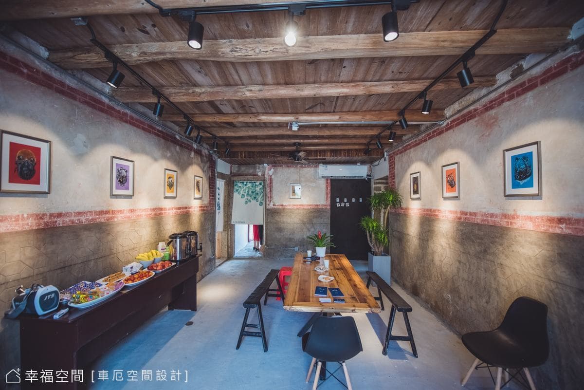 虛．石穿梭｜LOFT風｜80坪