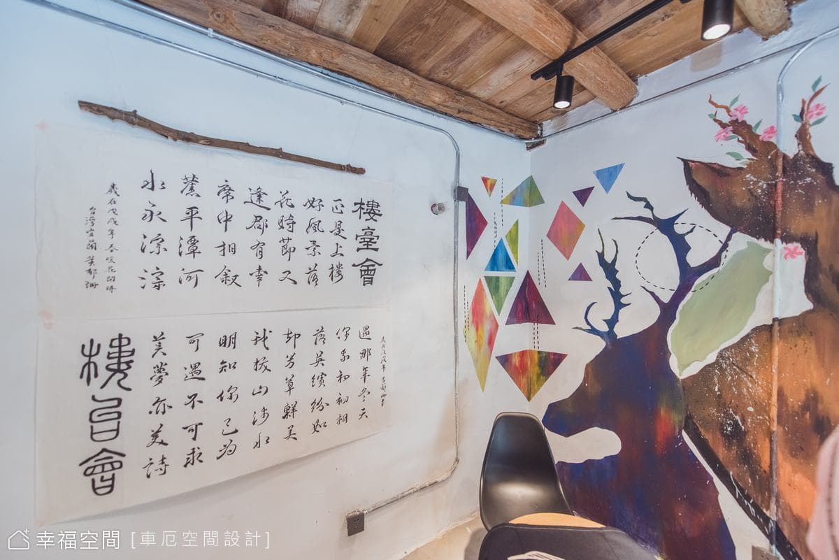 虛．石穿梭｜LOFT風｜80坪