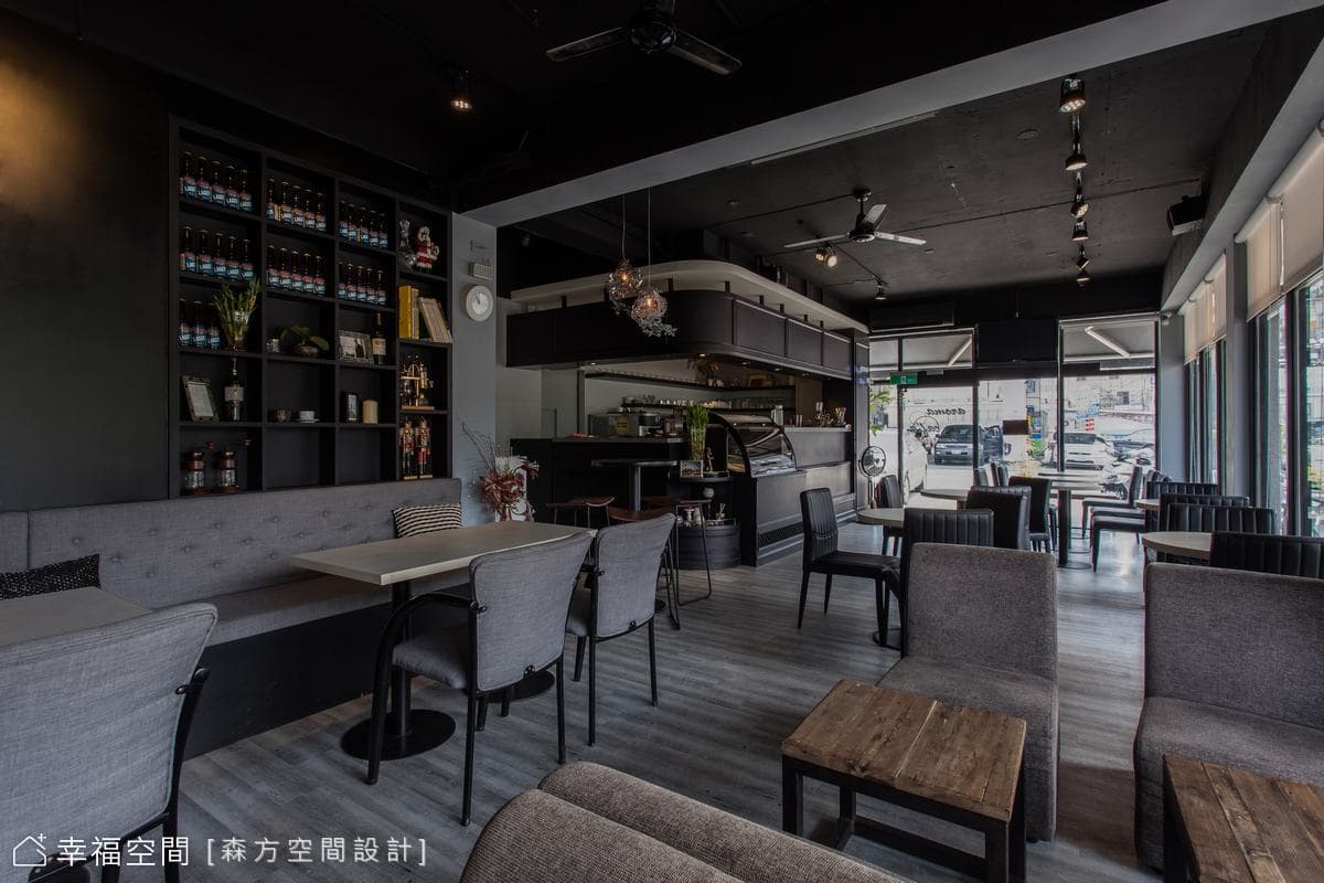 旅人 阿諾瑪咖啡│工業風│25坪
