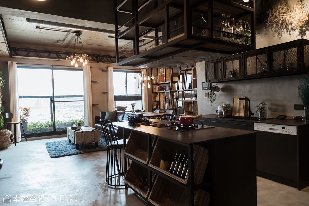 貓寓所LOFT風之家｜工業風｜26坪