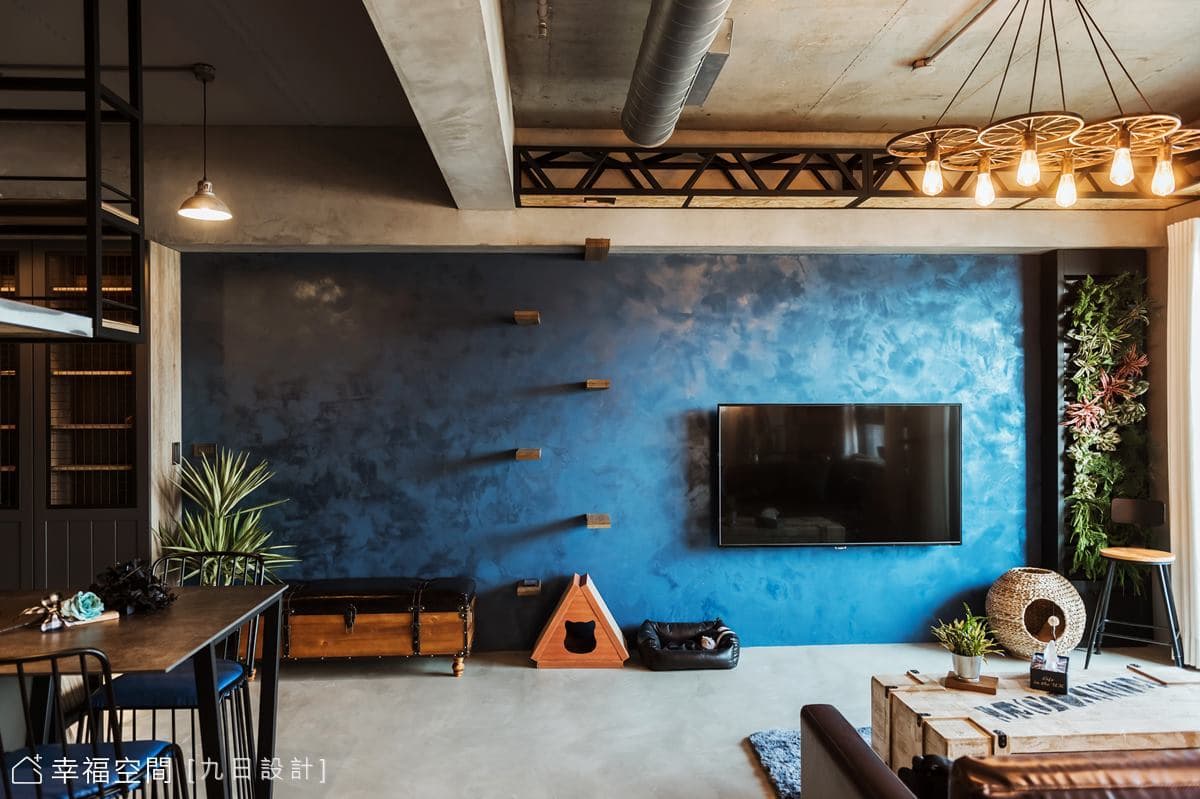 貓寓所LOFT風之家｜工業風｜26坪