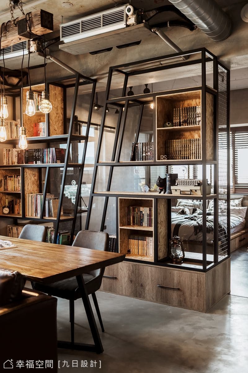 貓寓所LOFT風之家｜工業風｜26坪