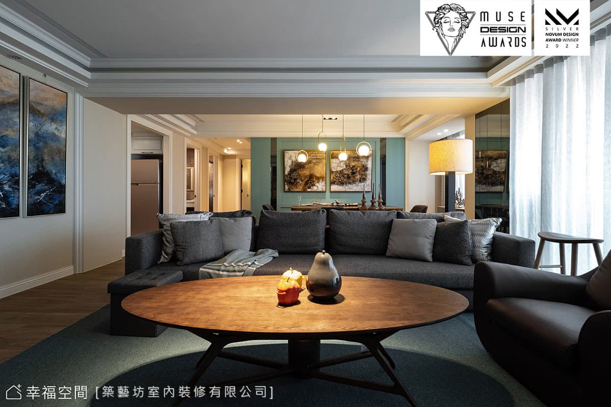 現代美式毛胚屋 回家享受渡假｜45坪