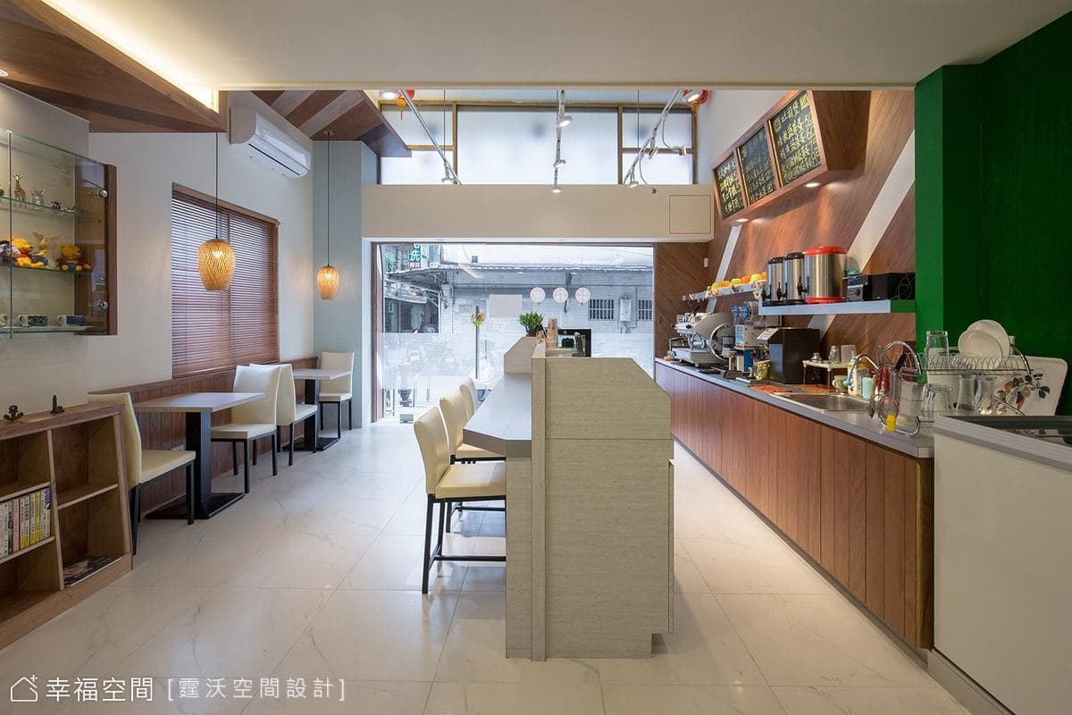 城市小歇 黑口咖啡早午餐│現代風│15坪