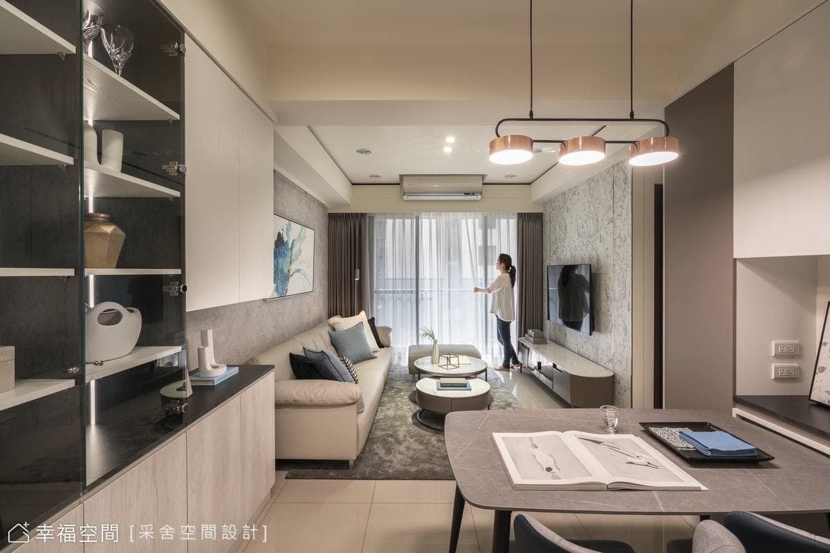 百萬預算 砌築23坪簡約現代機能宅