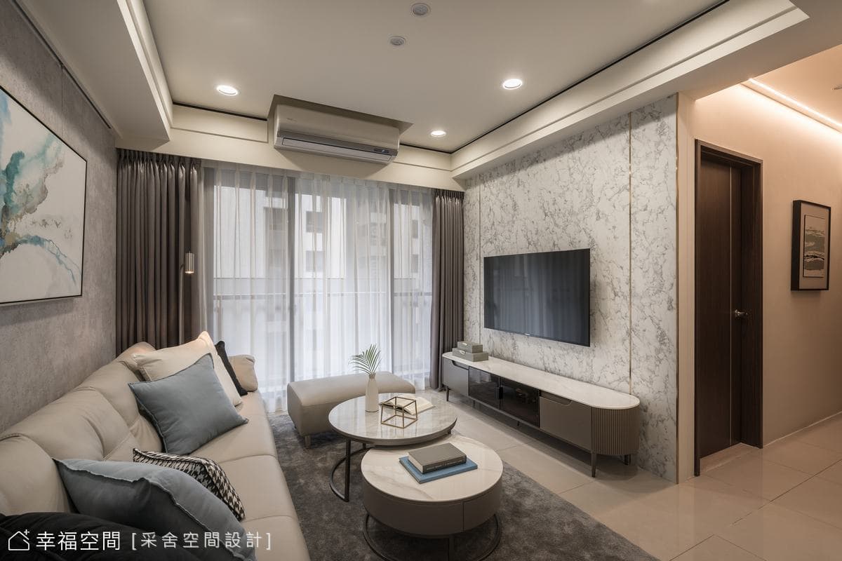 百萬預算 砌築23坪簡約現代機能宅