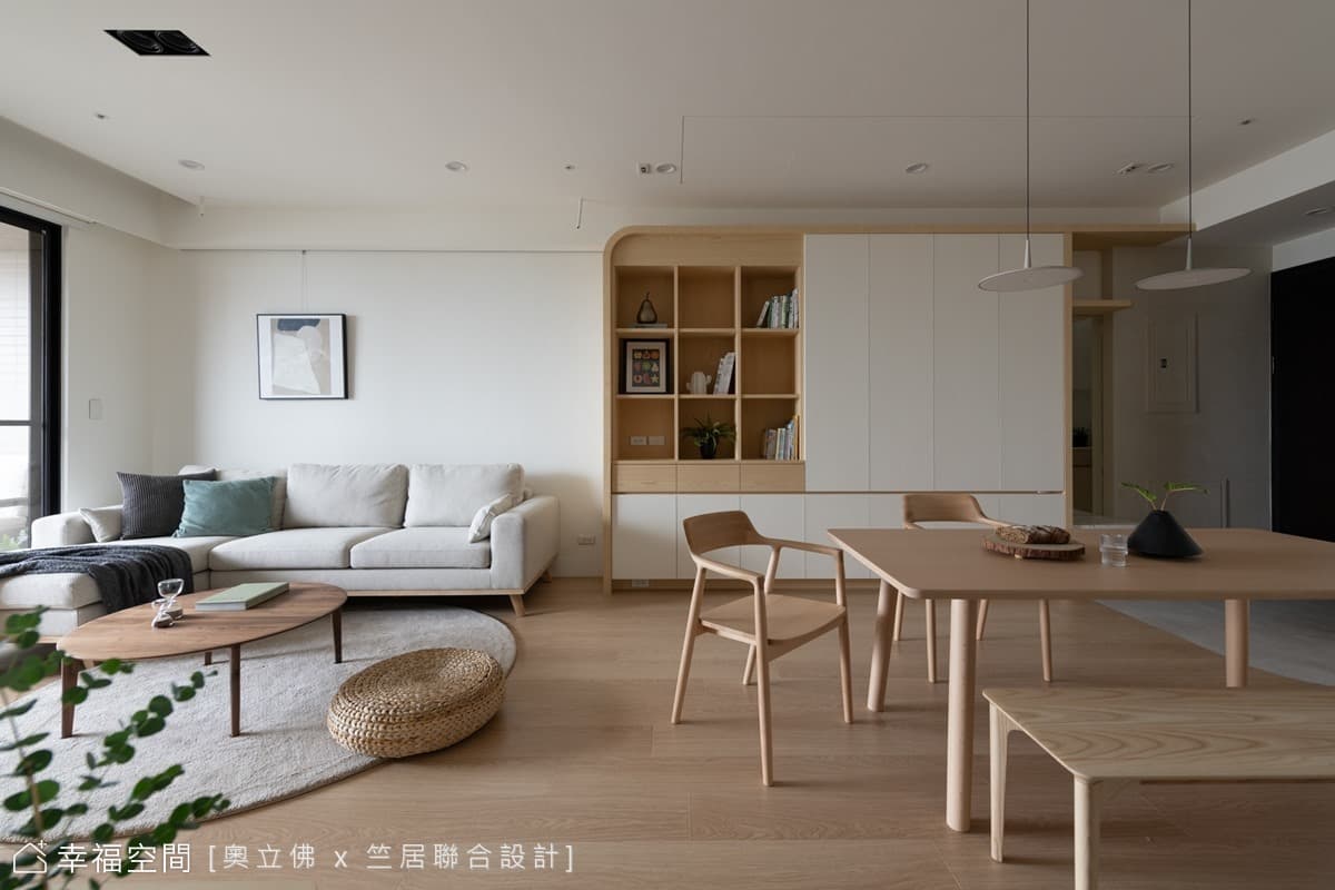 轉譯父母之愛 建構日光無印之家｜日式禪風｜60坪