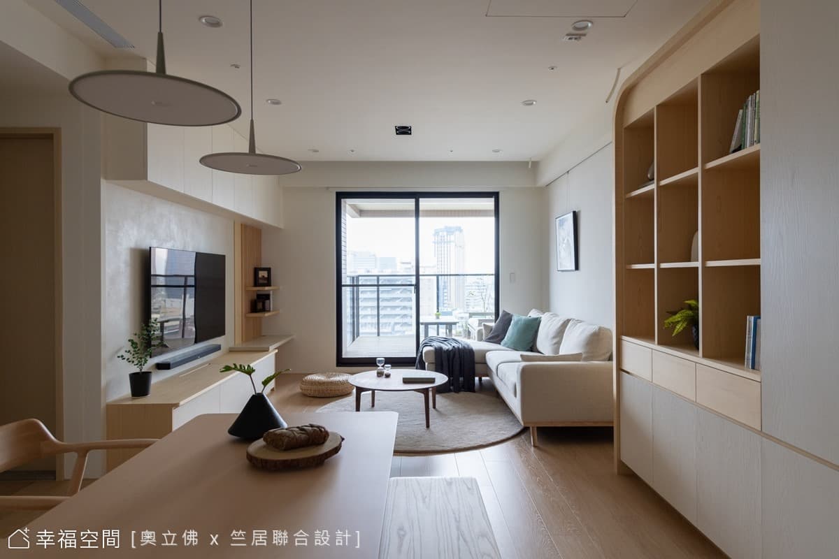 轉譯父母之愛 建構日光無印之家｜日式禪風｜60坪