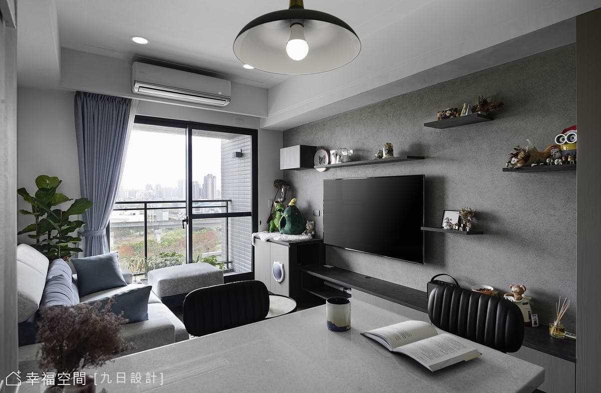 LOFT情調酩酊之間｜工業風｜26坪