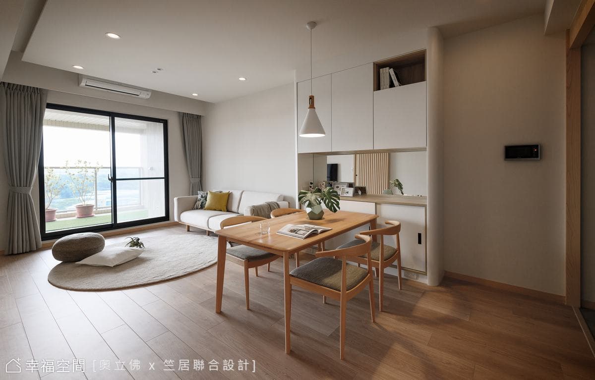 溫潤木質調 砌築無垢日式生活感│27坪