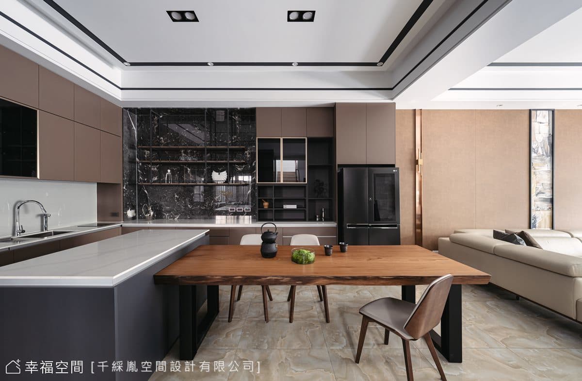 奢美雅逸 恬靜深粹｜現代簡約｜70坪