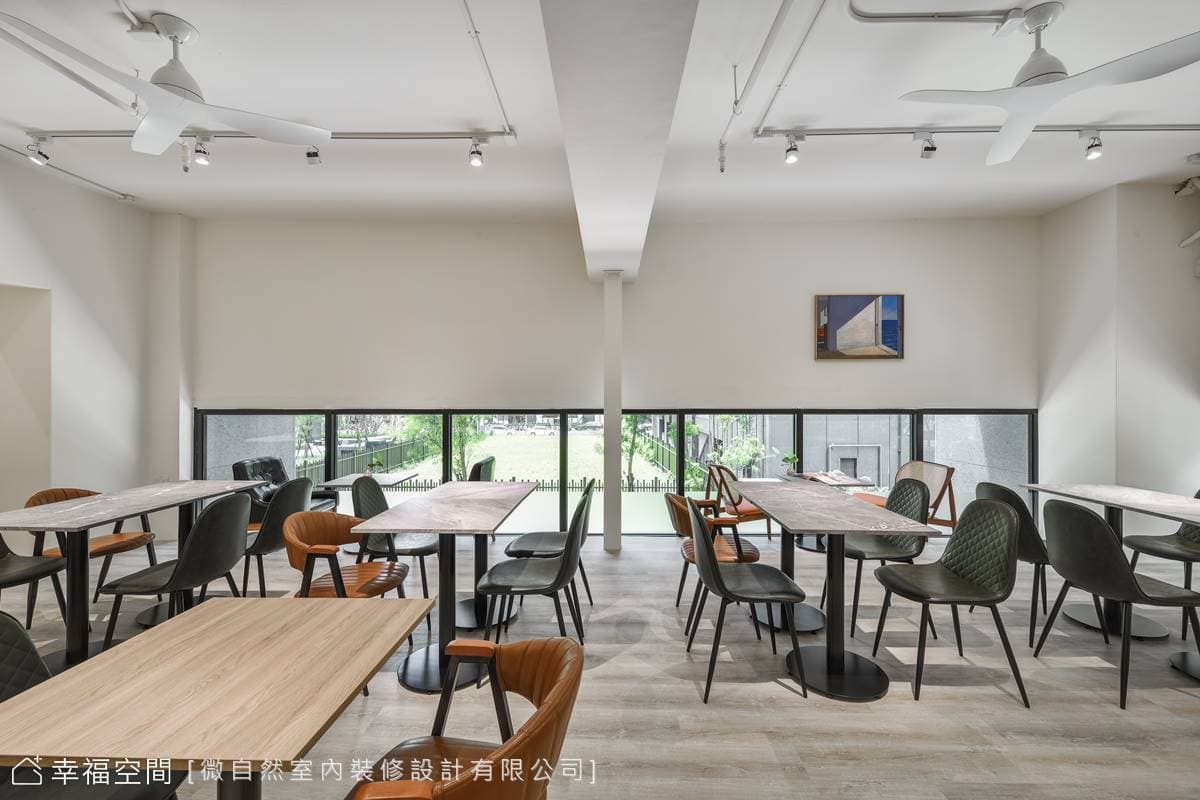 Green Living．Vegan Food 綠色生活．植物飲食—痞食維根全植物漢堡店｜輕工業風｜50坪