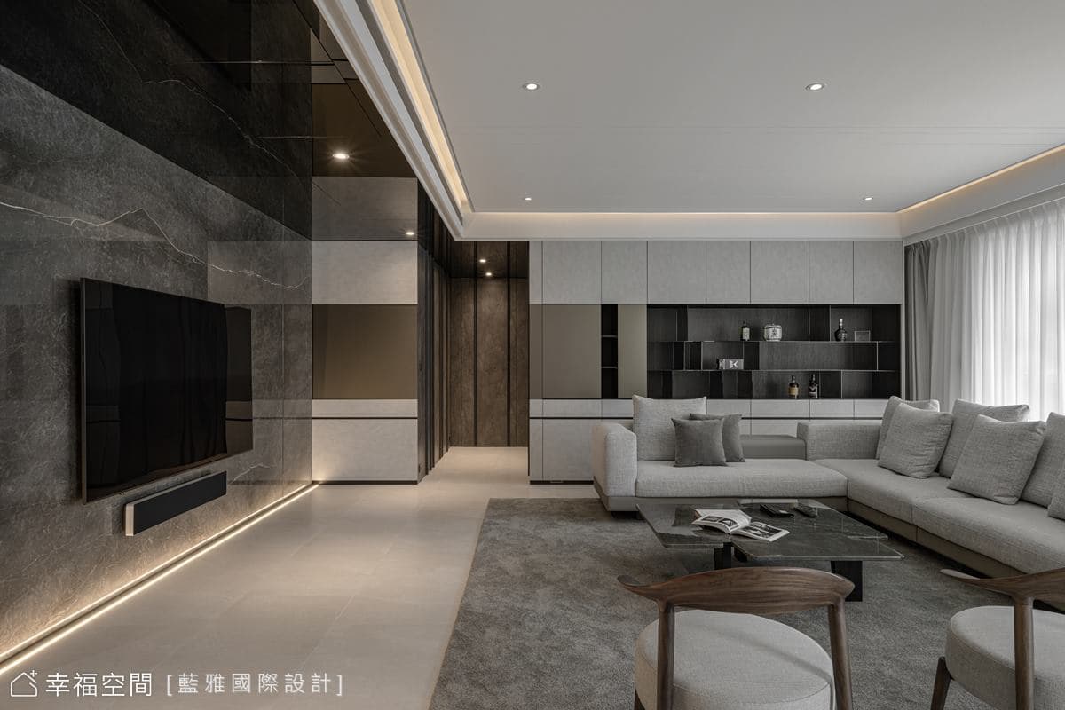 靜逸雅居｜現代輕奢｜75坪