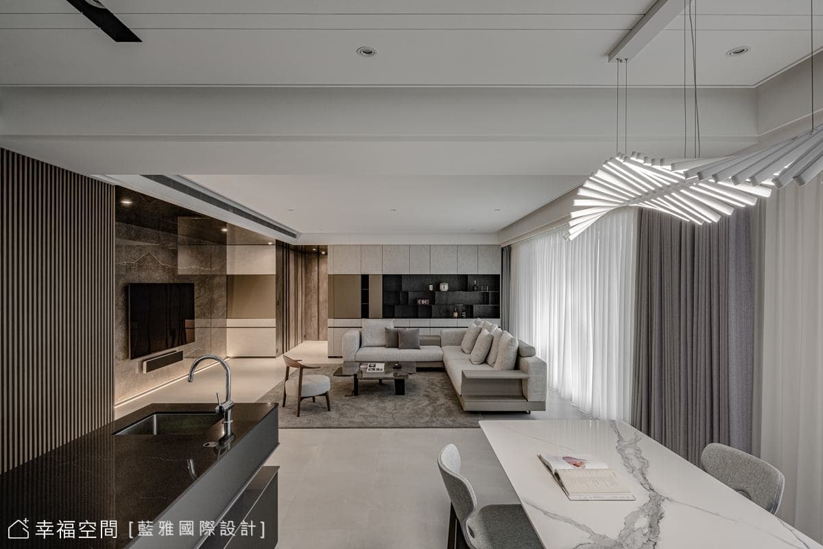 靜逸雅居｜現代輕奢｜75坪