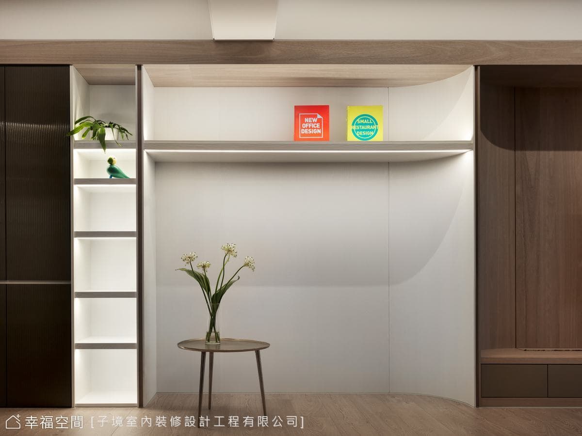 輕柔暖色木質調 砌築漫逸生活感│現代風│80坪