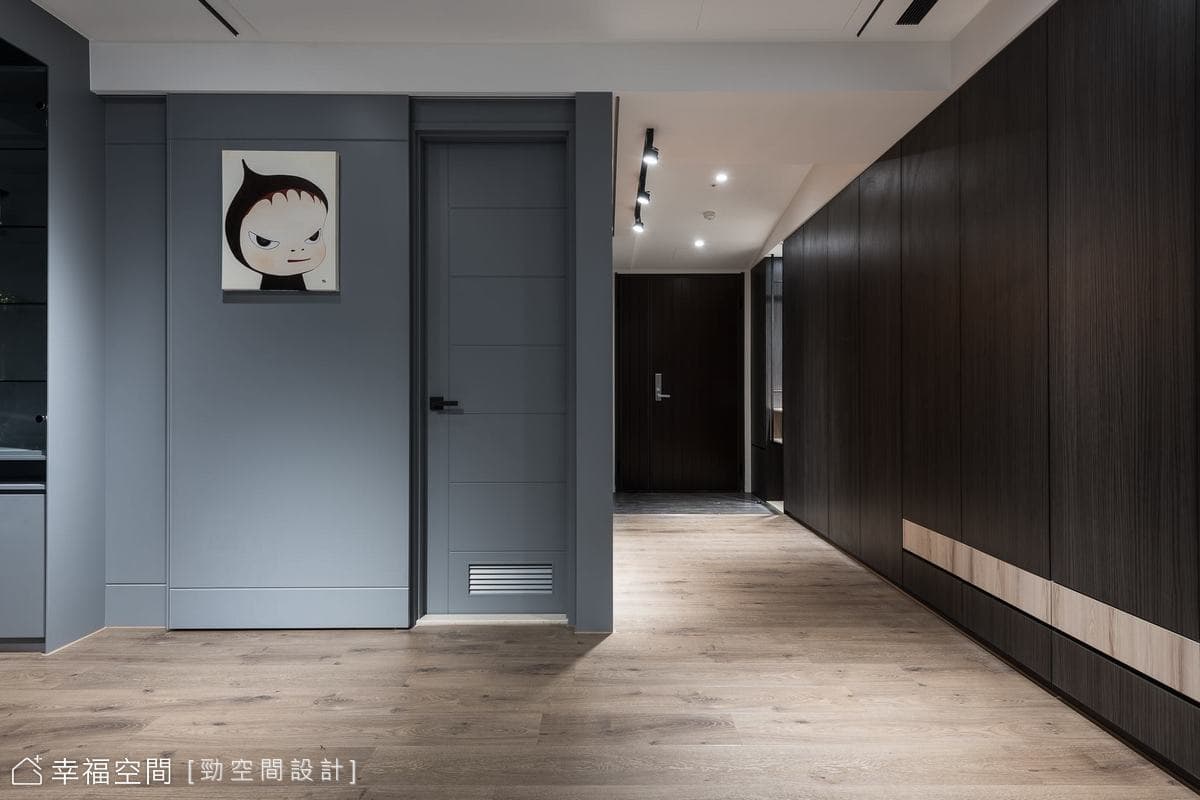 靛青恬蘊 木癒時光│混搭風│33坪