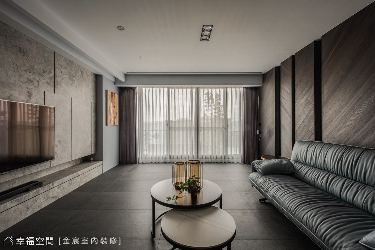 沉穩大器現代宅│60坪