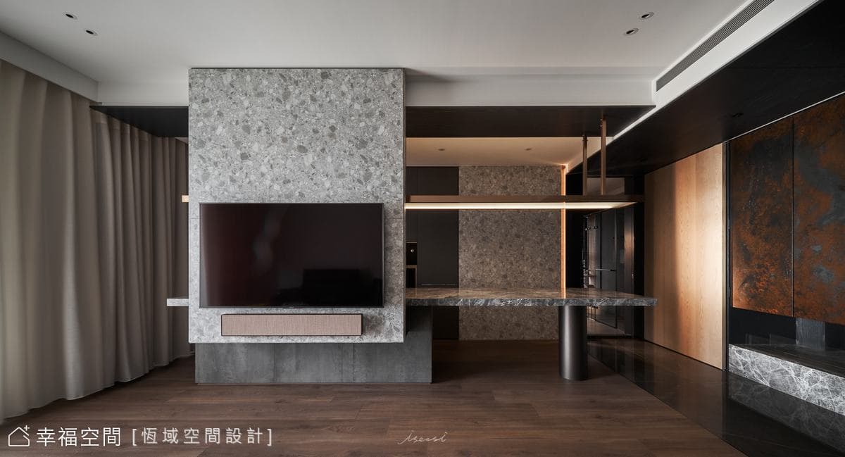 Burnt Orange - 燃橙｜迴域｜前衛風｜23 坪