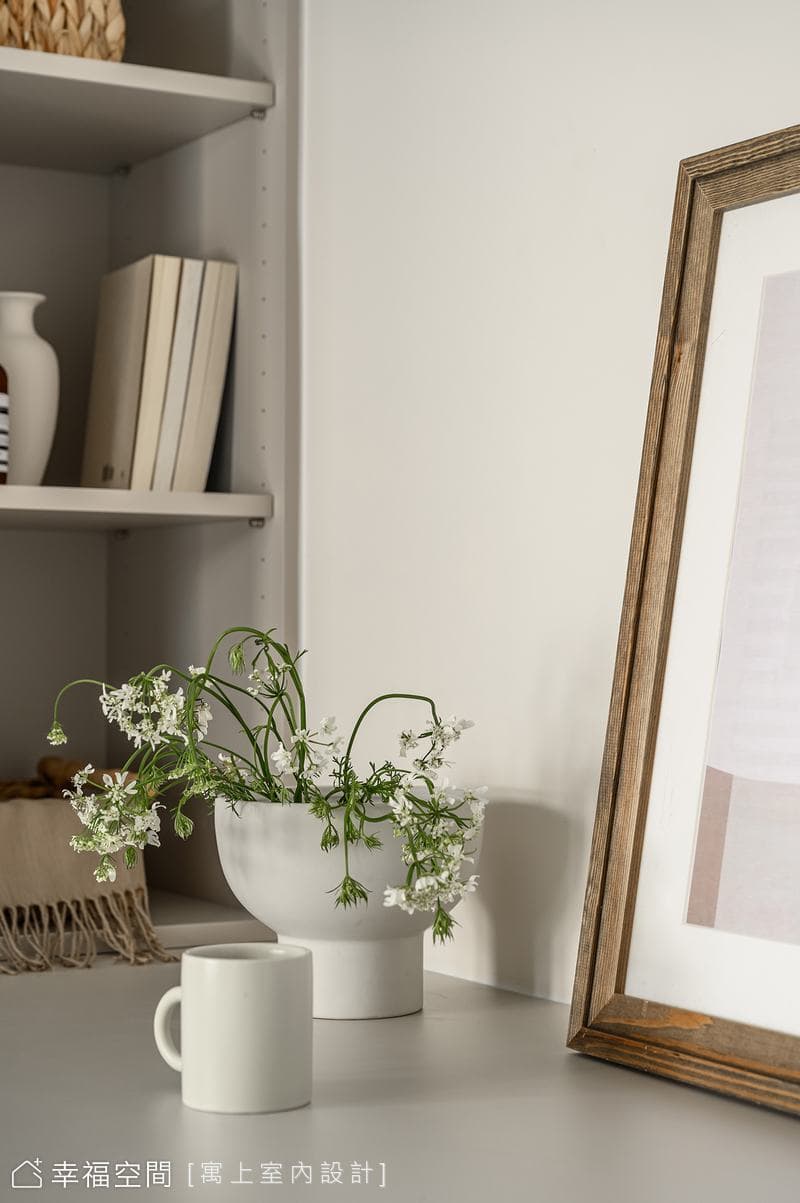 純白美式輕奢風│美式北歐奢華混搭風│20坪