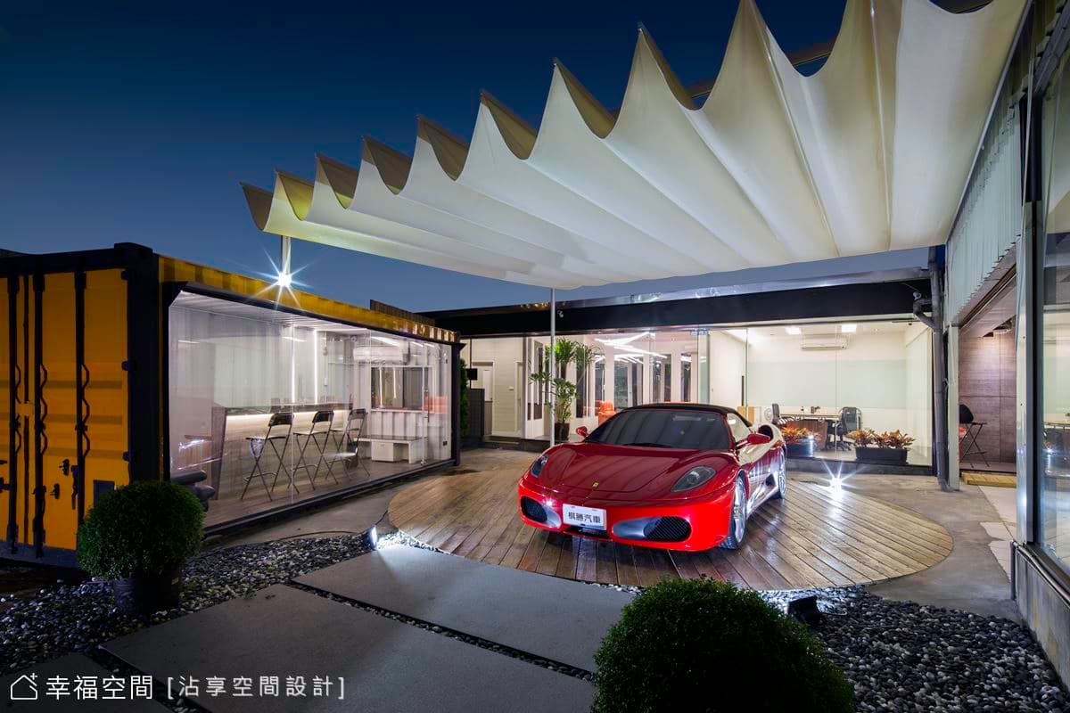 民族汽車展場｜混搭風｜100坪