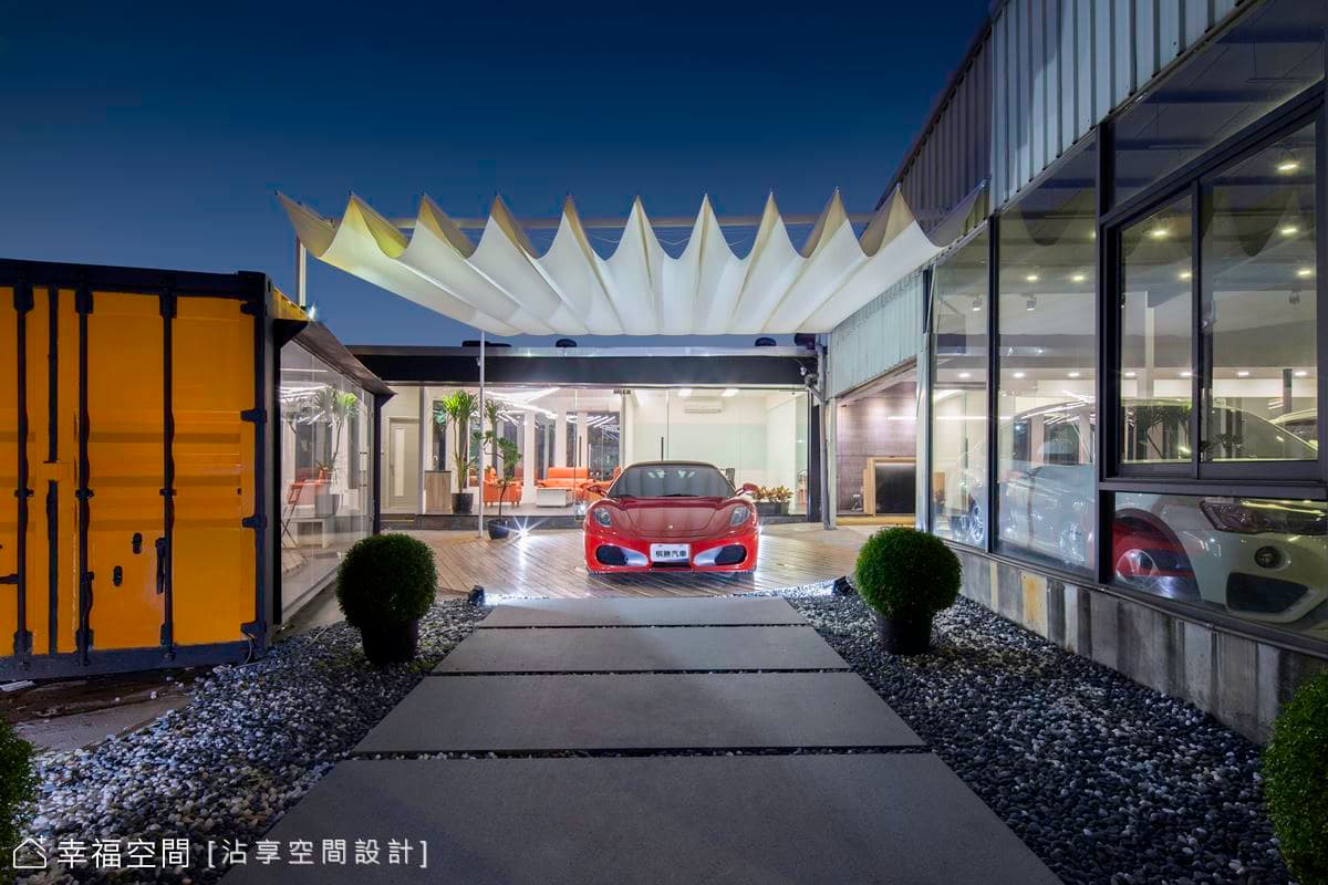民族汽車展場｜混搭風｜100坪