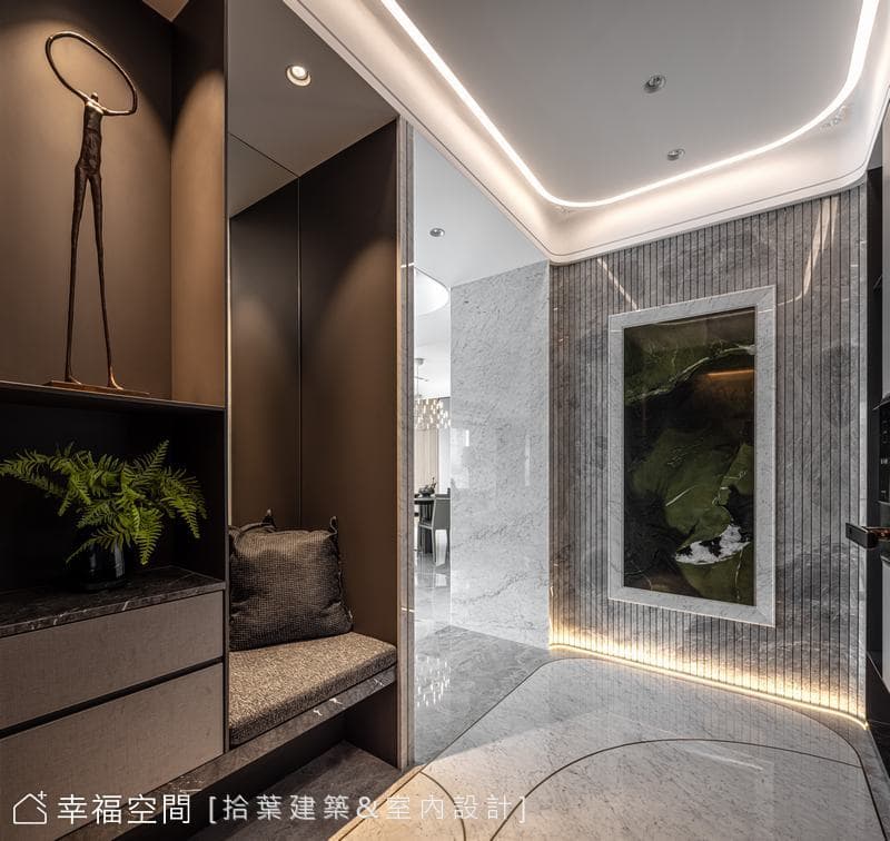 大氣豪宅風範 精工雕琢淨白流暢│現代風│80坪