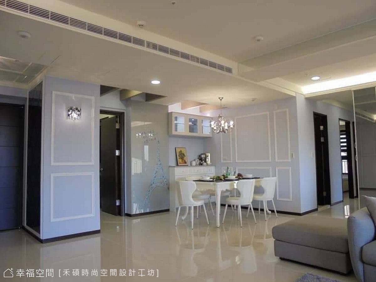 典雅清新 浪漫柔域｜法式新古典｜67坪
