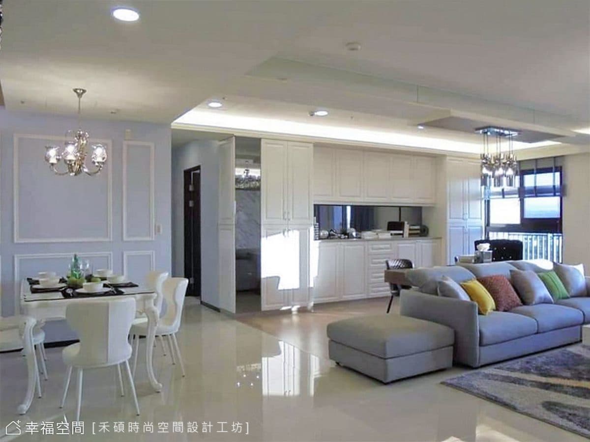 典雅清新 浪漫柔域｜法式新古典｜67坪