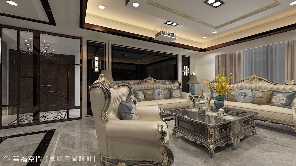 經究細節 打造現代混搭質感宅邸│70坪