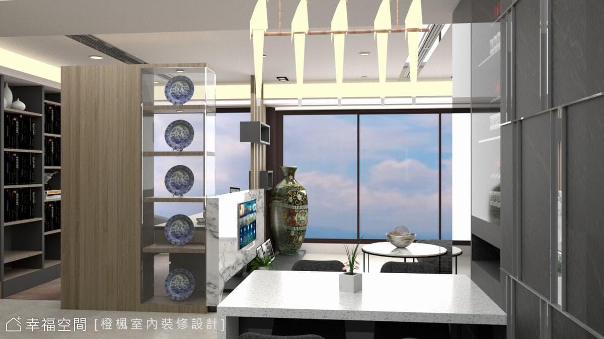 低調簡練 質感品味｜混搭風｜55坪