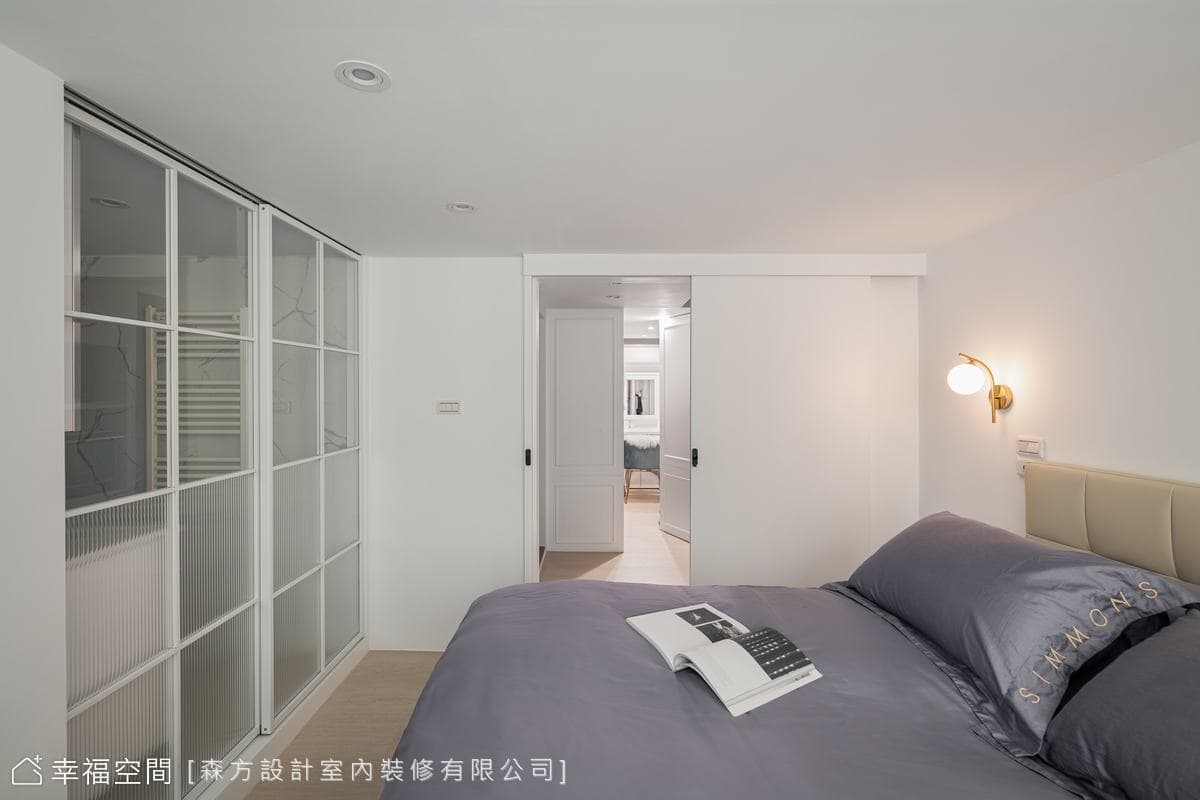 純白中的顏色妝點│混搭風│27坪