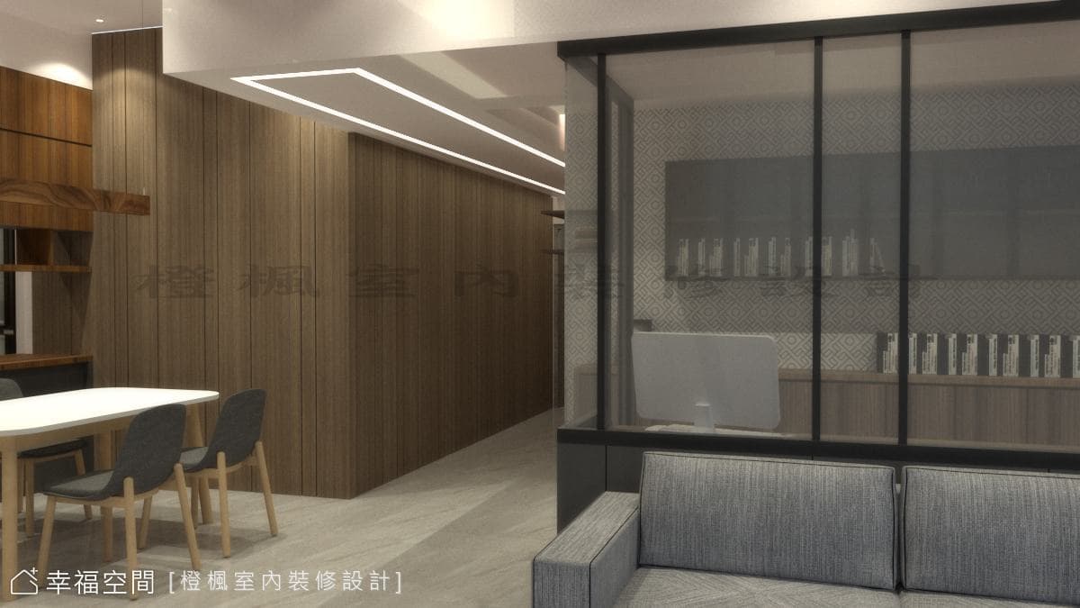 深木質感混搭現代語彙 打造質感好生活│45坪