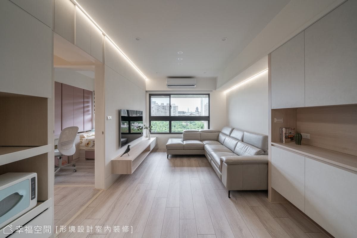 活用小空間坪效 打造簡約清新北歐宅│20坪