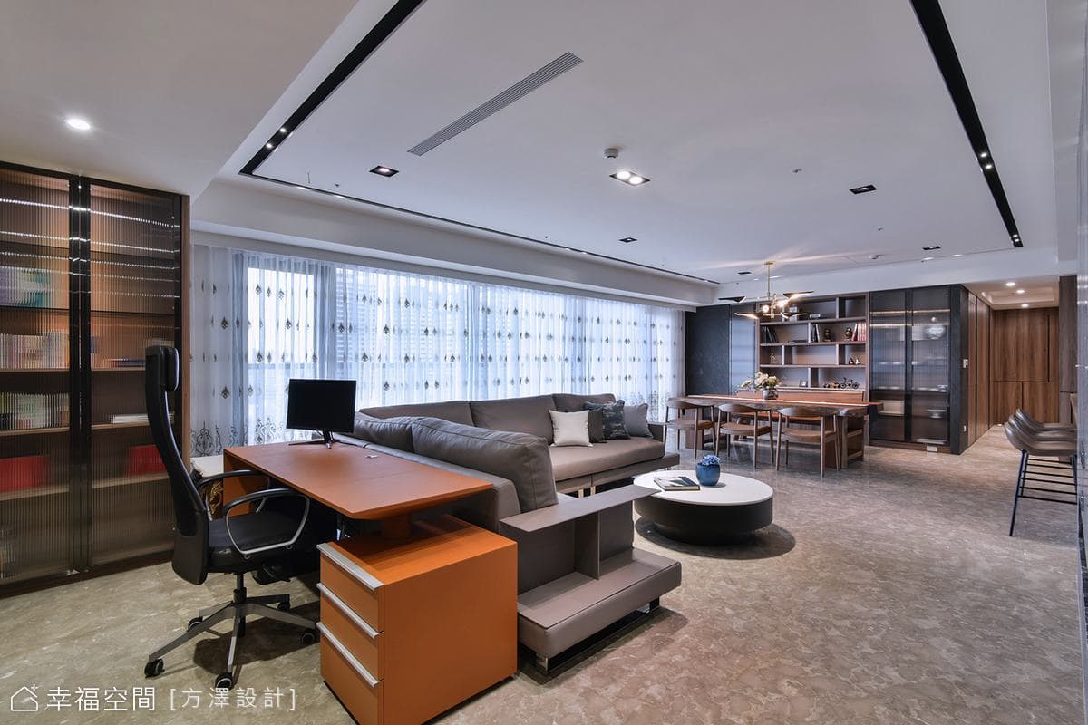 瀰漫｜在空間與光線之間｜現代風｜65坪