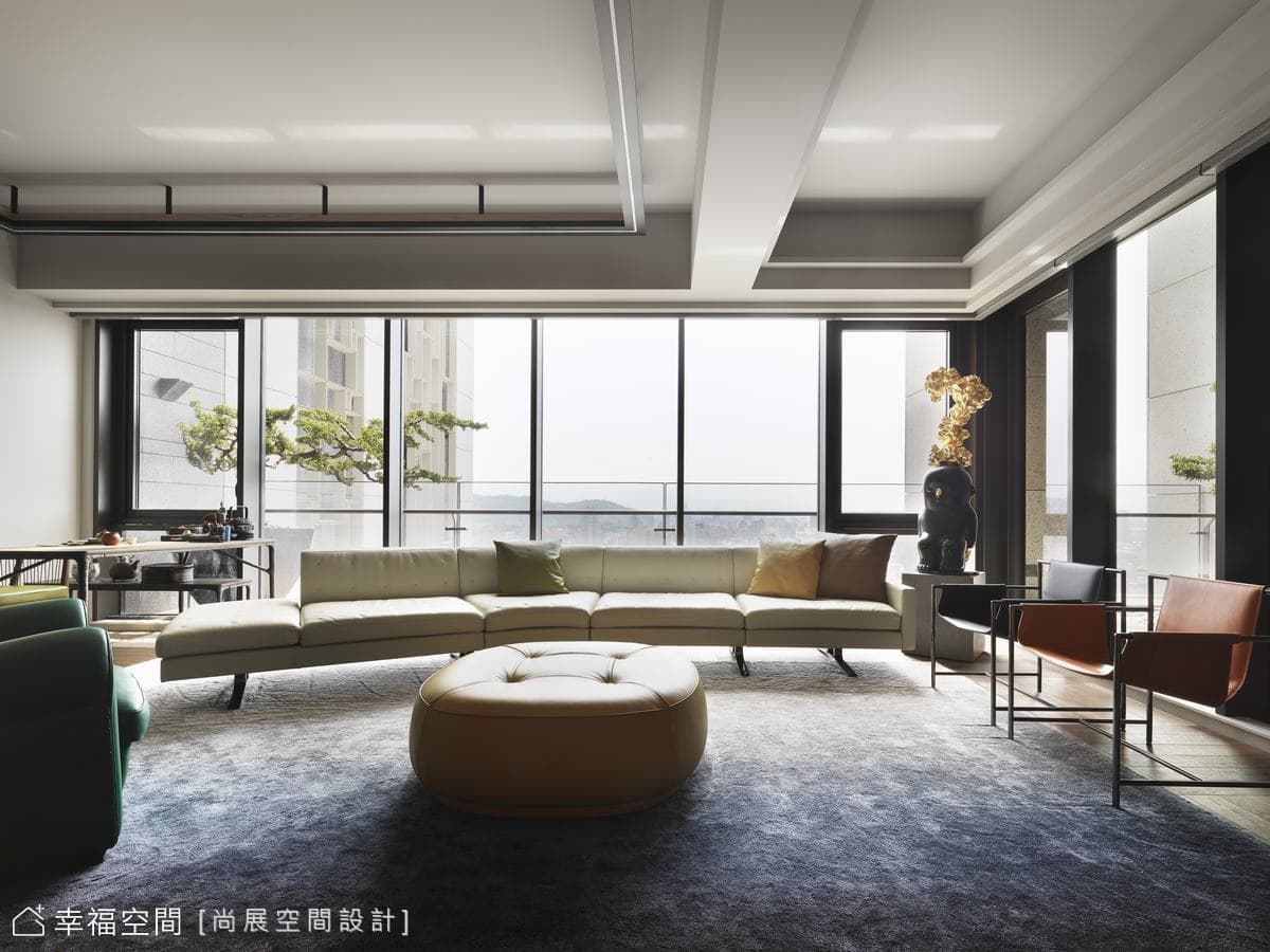 入住蒙德里安新造型風格派藝廊Loft｜135坪