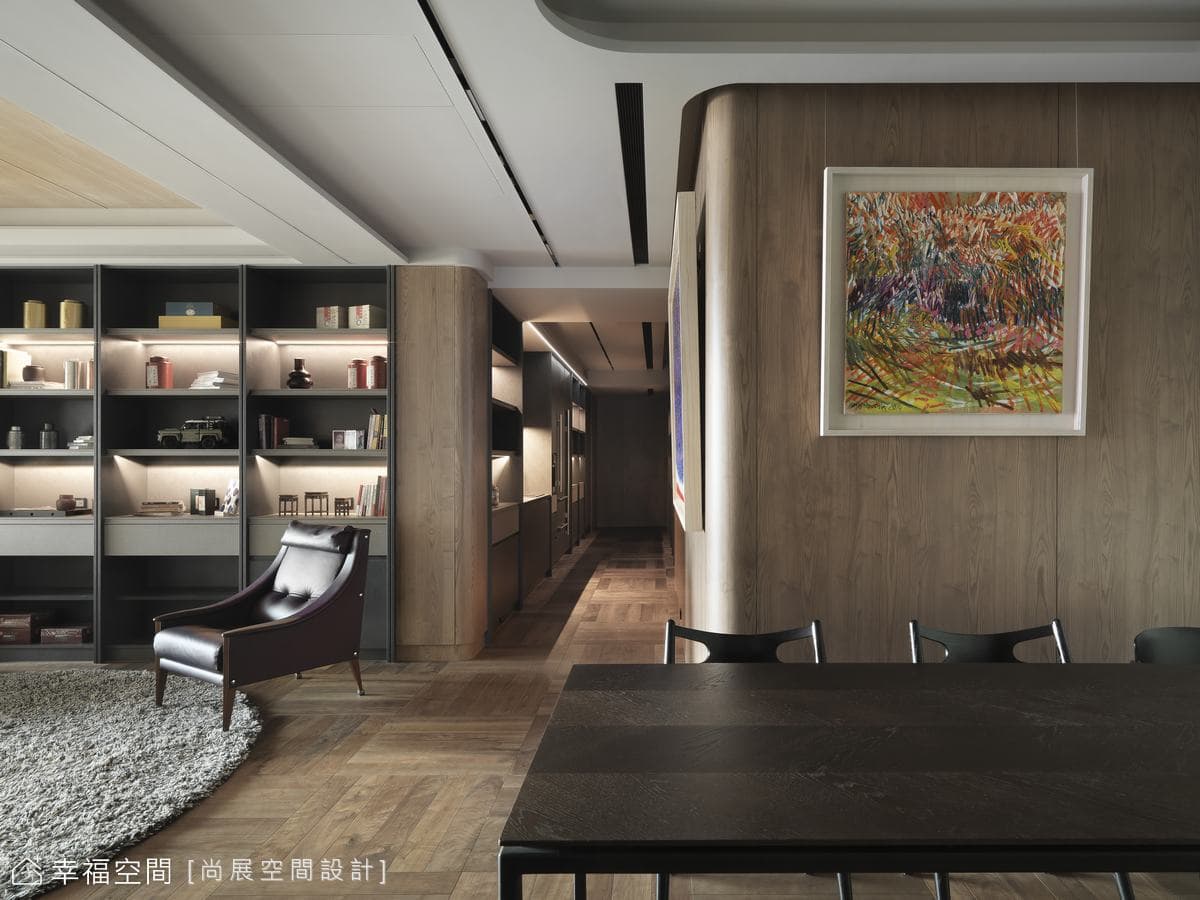 入住蒙德里安新造型風格派藝廊Loft｜135坪
