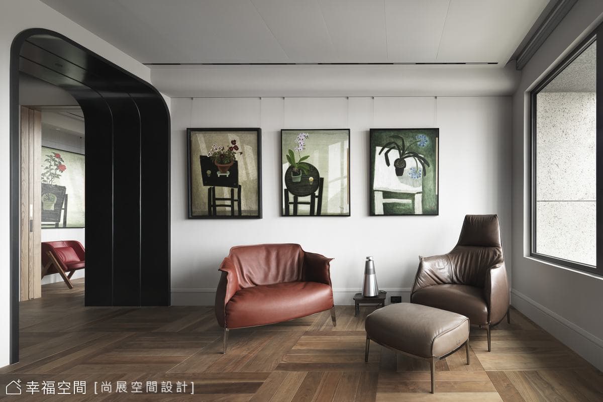 入住蒙德里安新造型風格派藝廊Loft｜135坪