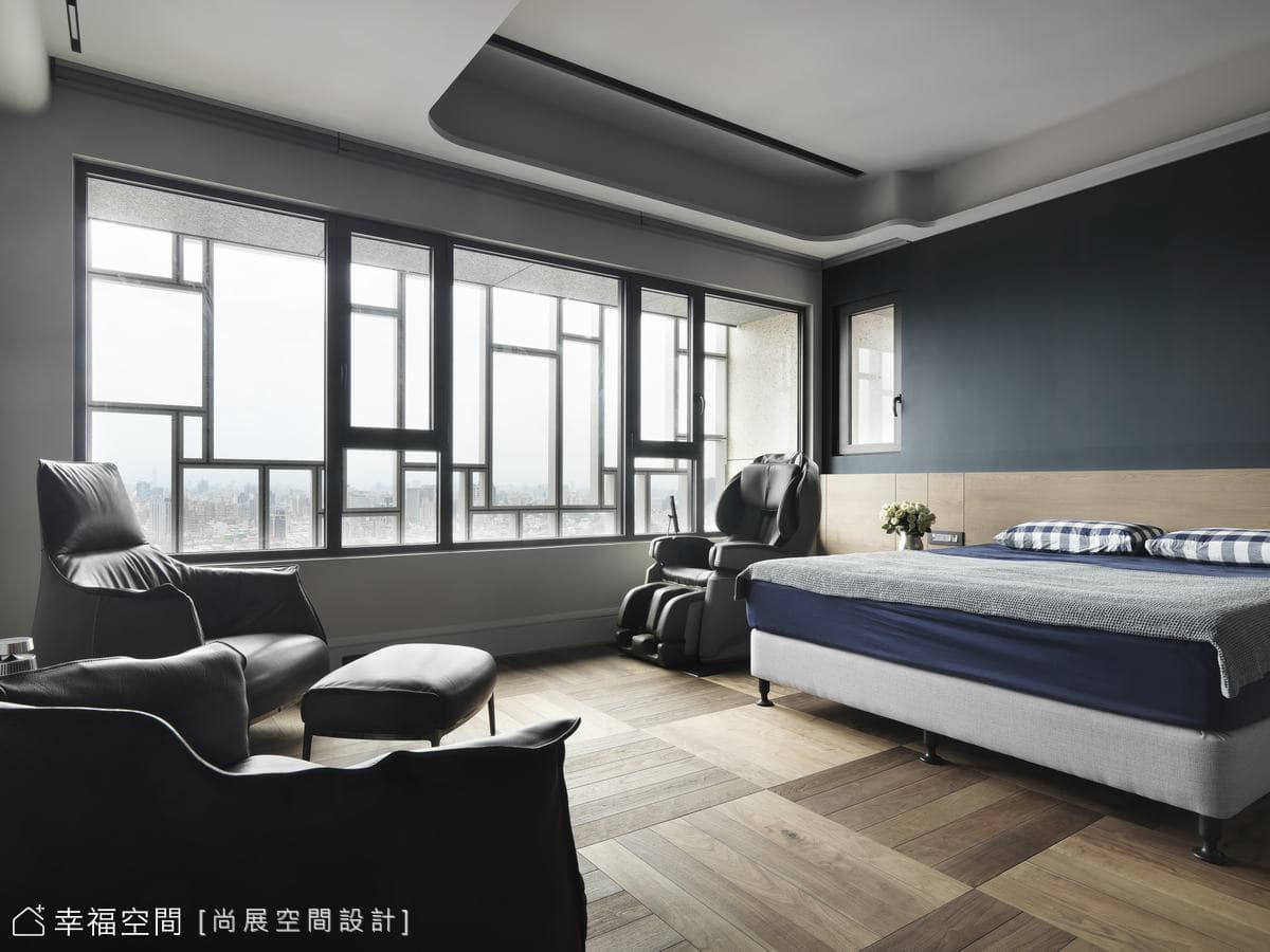 入住蒙德里安新造型風格派藝廊Loft｜135坪