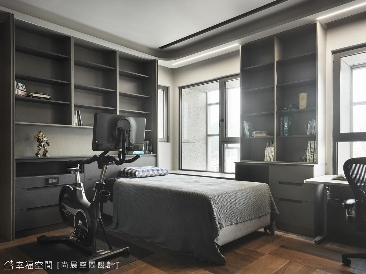 入住蒙德里安新造型風格派藝廊Loft｜135坪