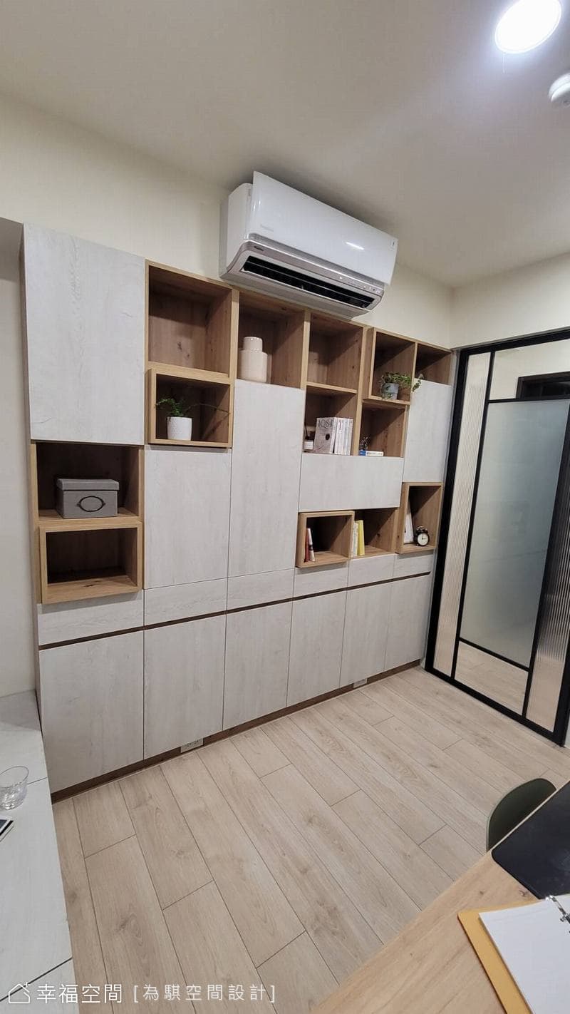 化解大樑冏境 30坪收納美感兼具│日式無印風