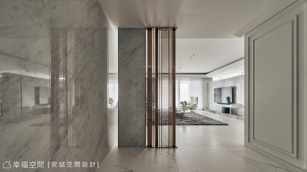 72坪大器簡約 少即是多的設計魔法│奢華風