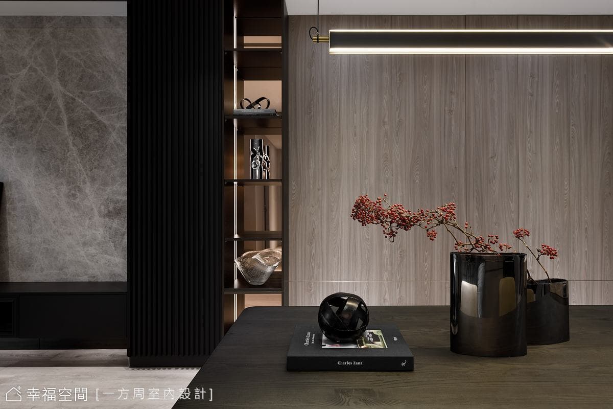 經典黑白融入優雅灰階 一展雋永畫面│現代風│30坪