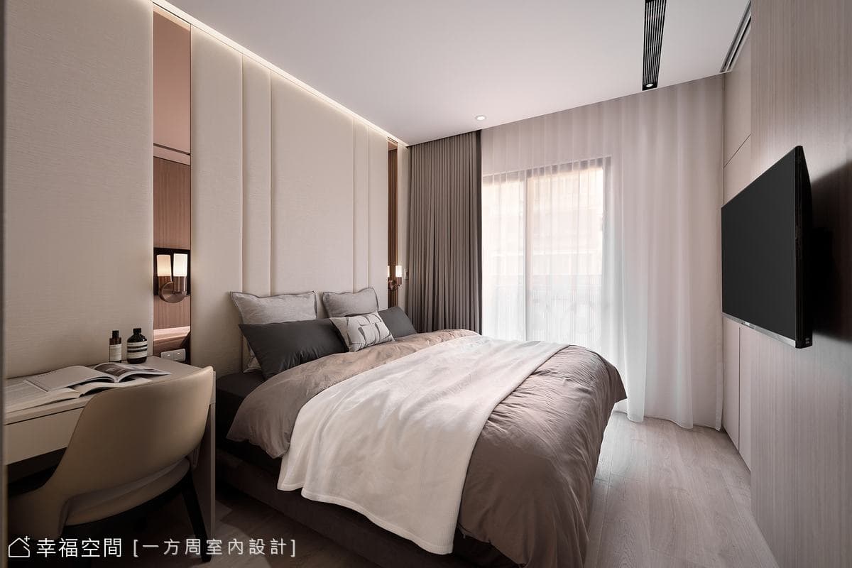 經典黑白融入優雅灰階 一展雋永畫面│現代風│30坪