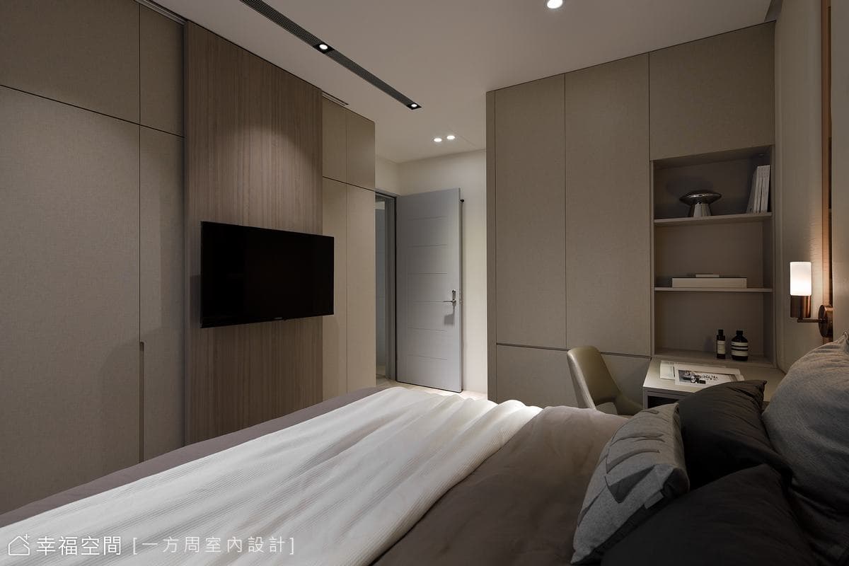 經典黑白融入優雅灰階 一展雋永畫面│現代風│30坪